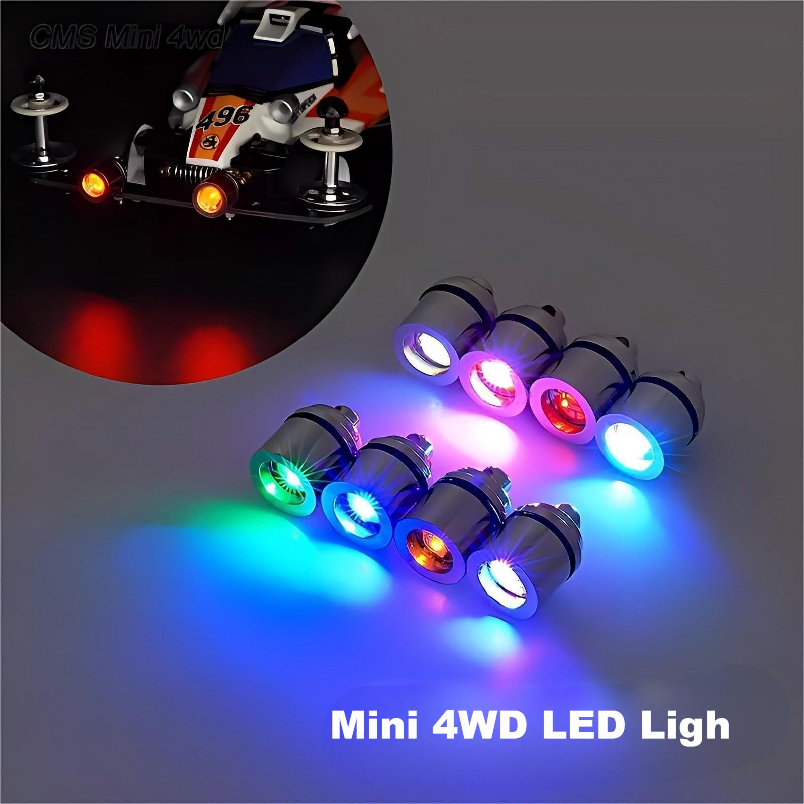 Tamiya Model Mini 4Wd - مصابيح LED صغيرة ذاتية الإضاءة للزينة،