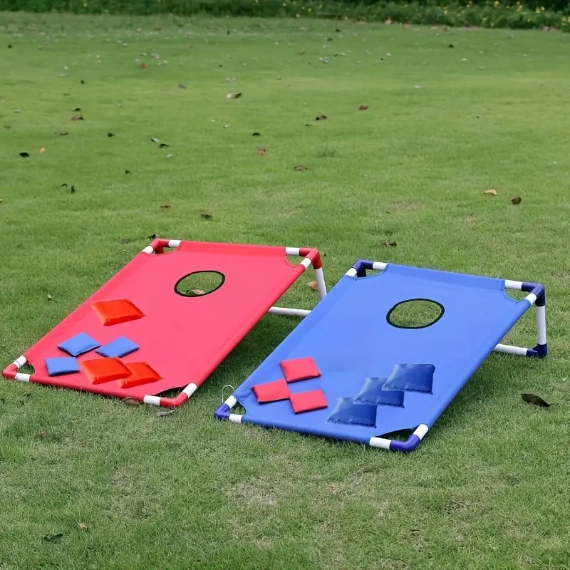 Party Games Indoor - مجموعة لعبة كورن هول تتضمن لوحتي