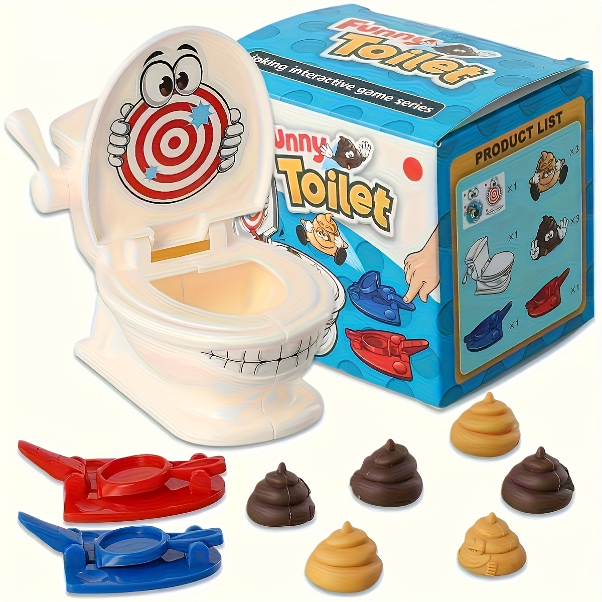 Party Games Indoor - مرحاض صغير مكافحة الإجهاد لعب شخصين