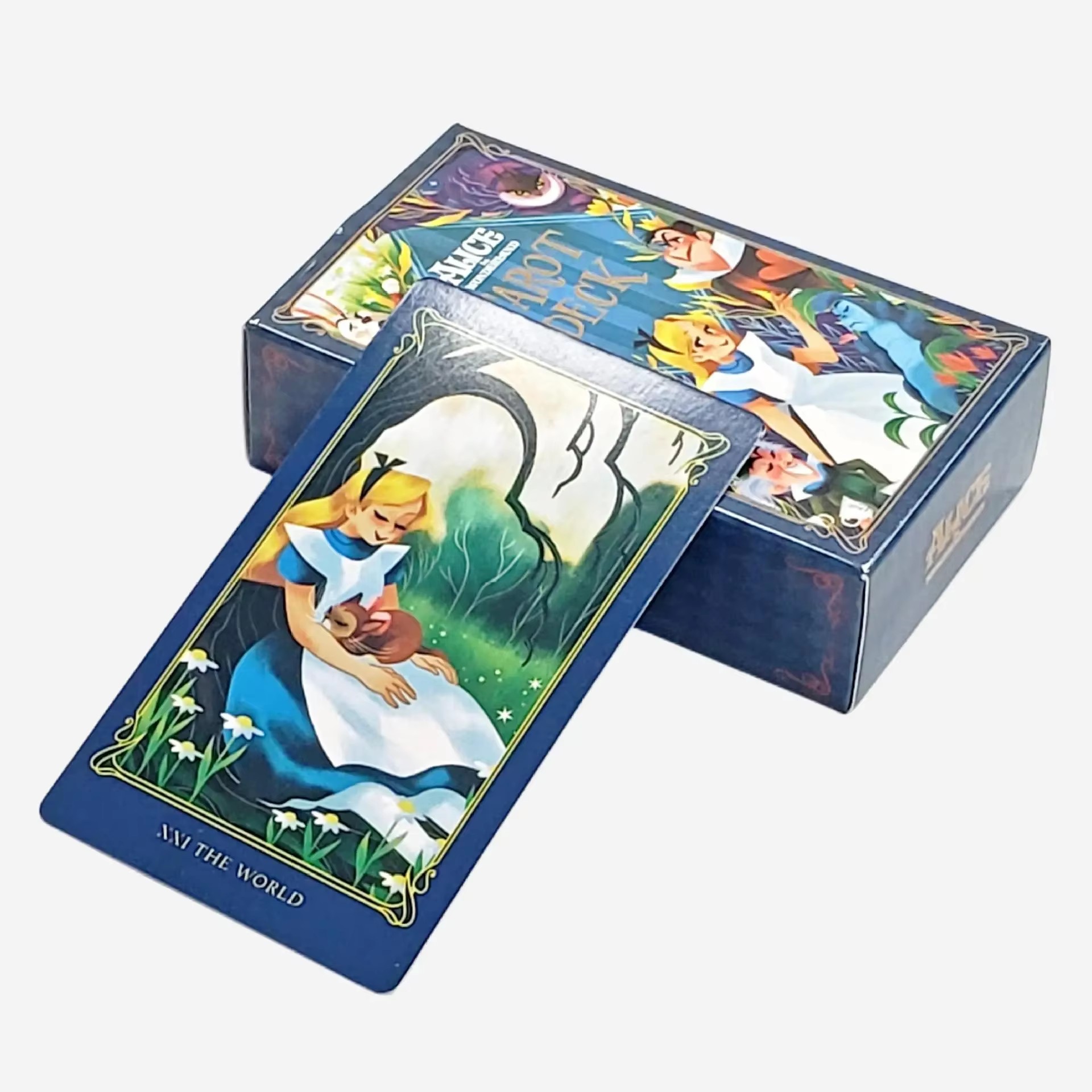 لعبة بطاقة التارو Alice in won - مراجعة Party Games Alice In Wonderland وسعره