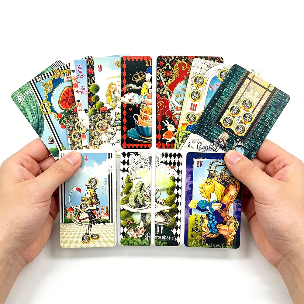 مجموعة بطاقات التاروت أليس في  - مراجعة Party Games Alice In Wonderland وسعره
