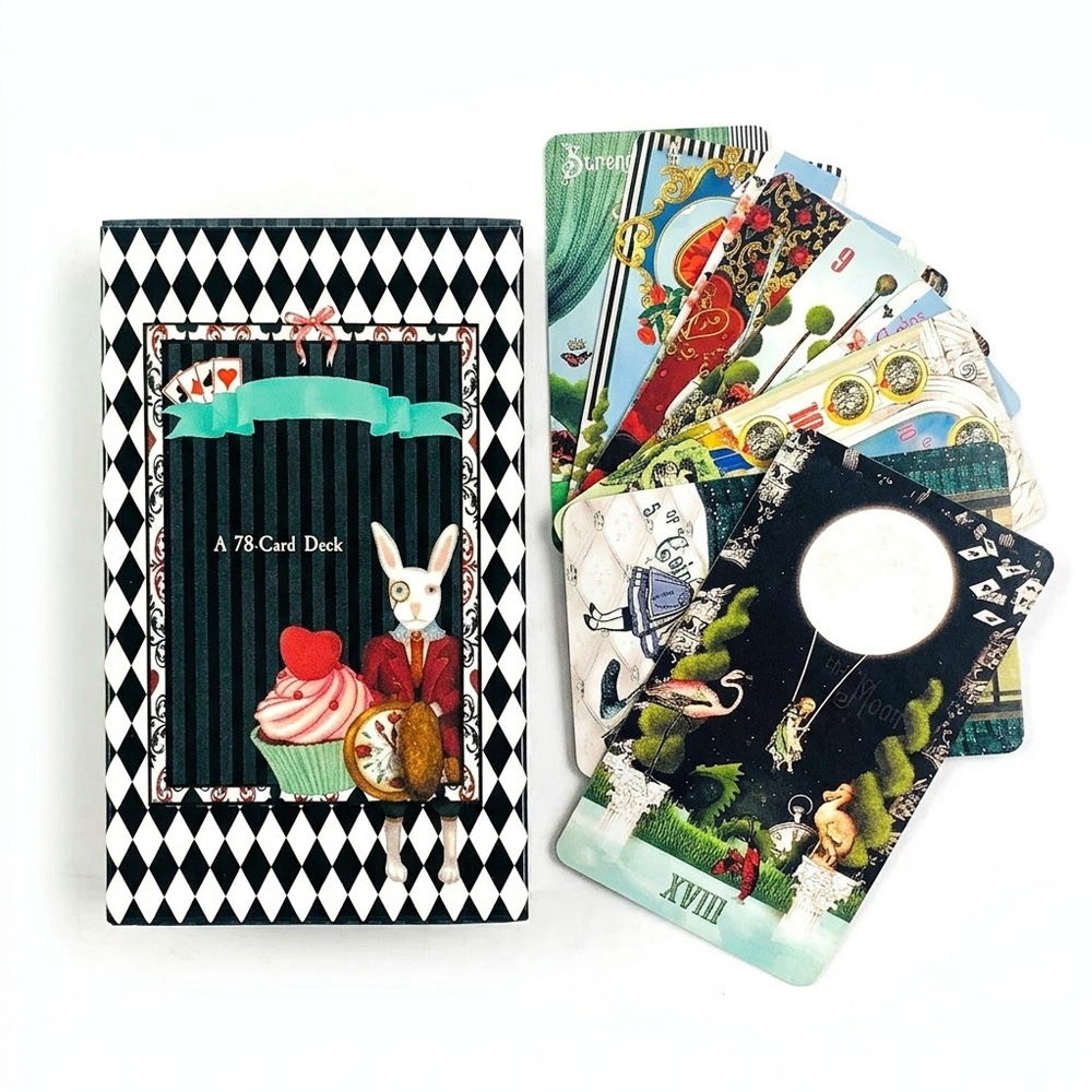 مجموعة بطاقات التاروت أليس في  - مراجعة Party Games Alice In Wonderland وسعره