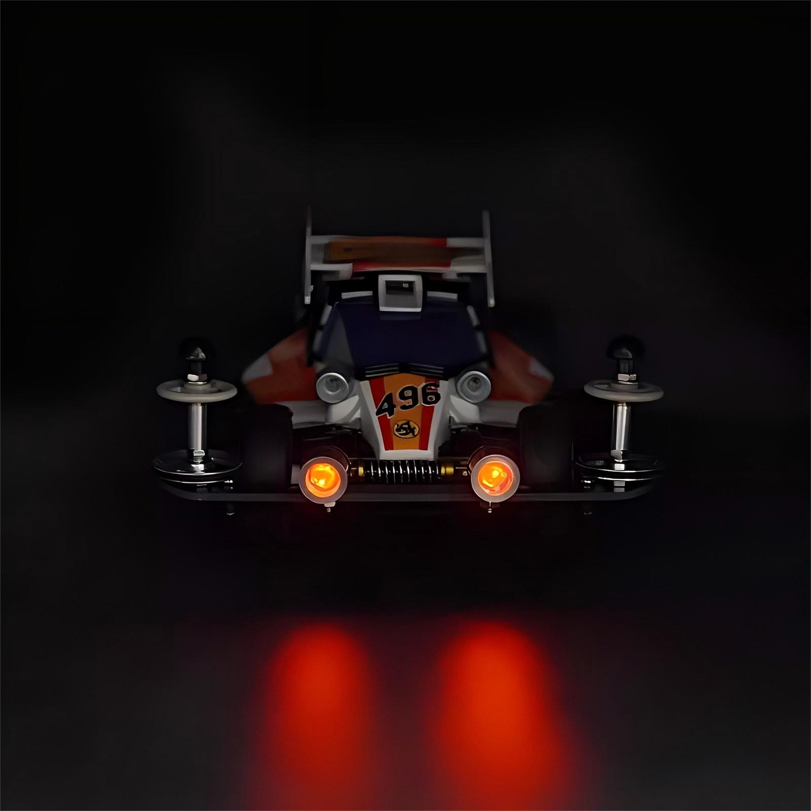 مصابيح LED صغيرة ذاتية الإضاءة - مراجعة Tamiya Model Mini 4Wd وسعره