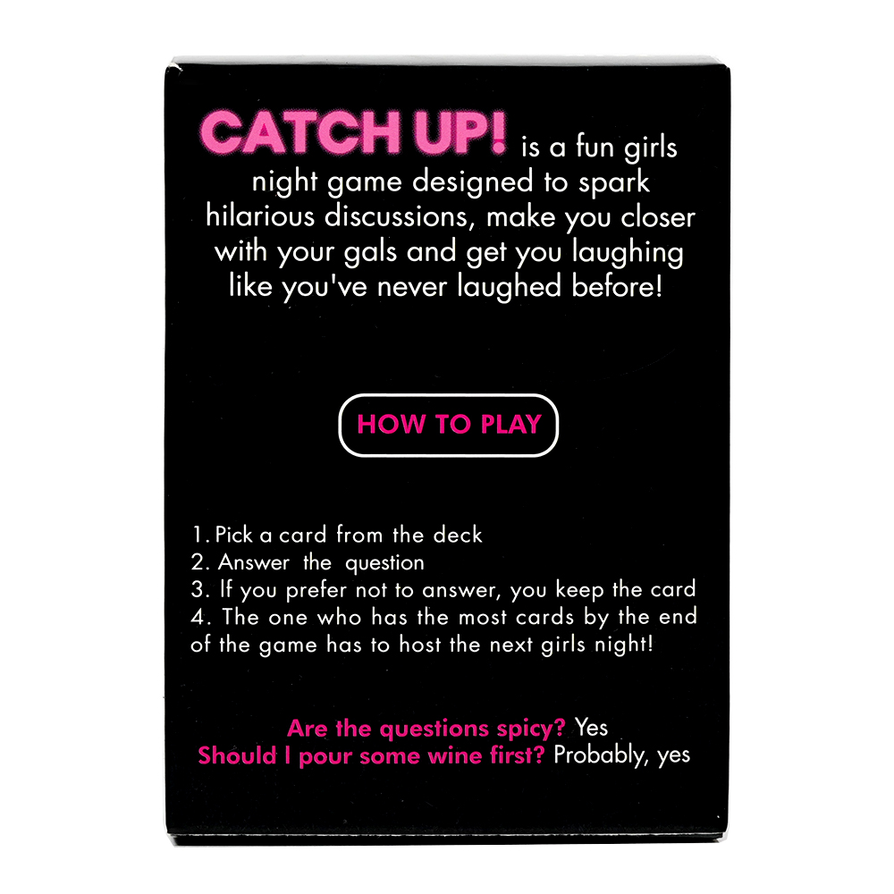 لعبة بطاقة اللحاق بالفتيات ، ل - مراجعة Party Games Girls Night وسعره