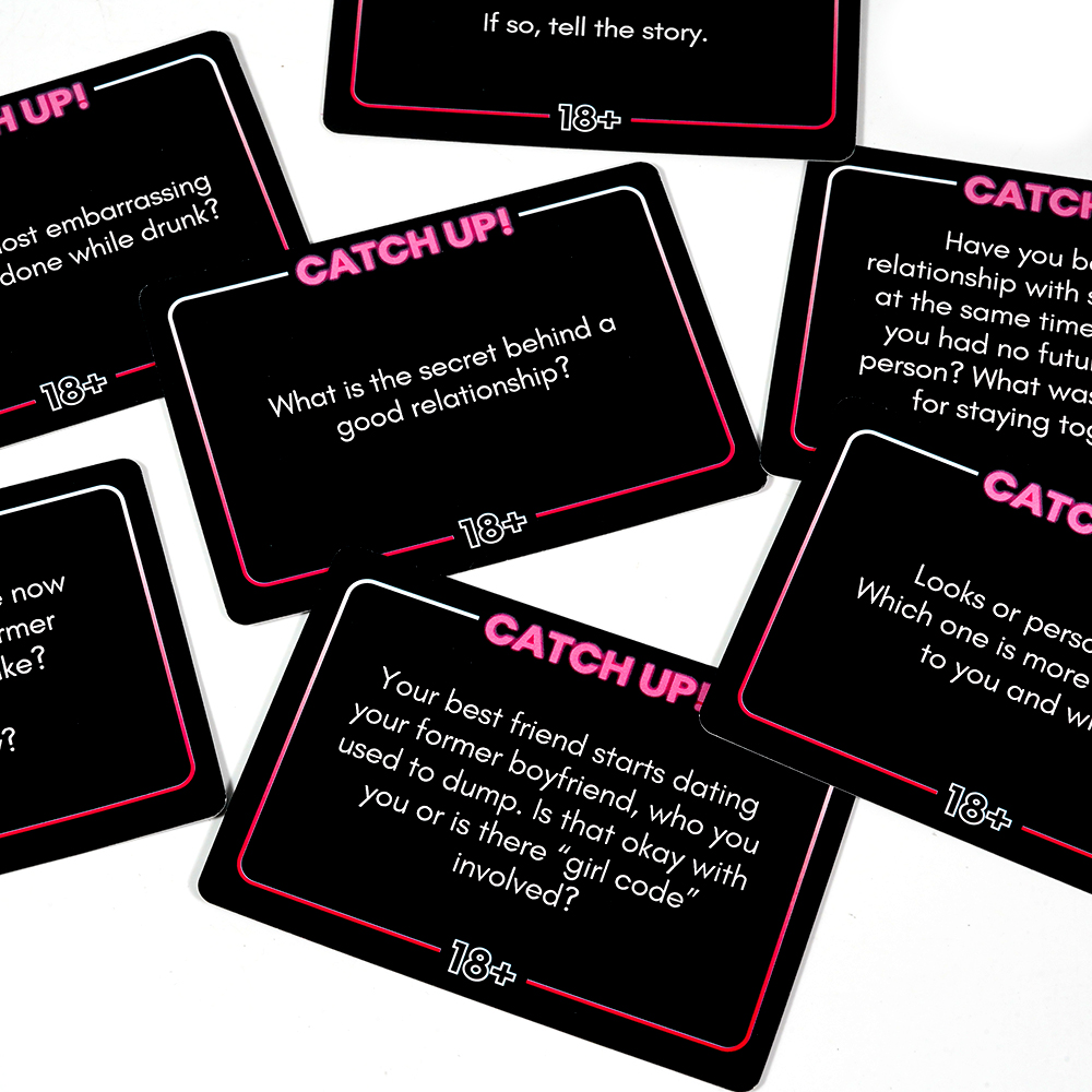 لعبة بطاقة اللحاق بالفتيات ، ل - مراجعة Party Games Girls Night وسعره