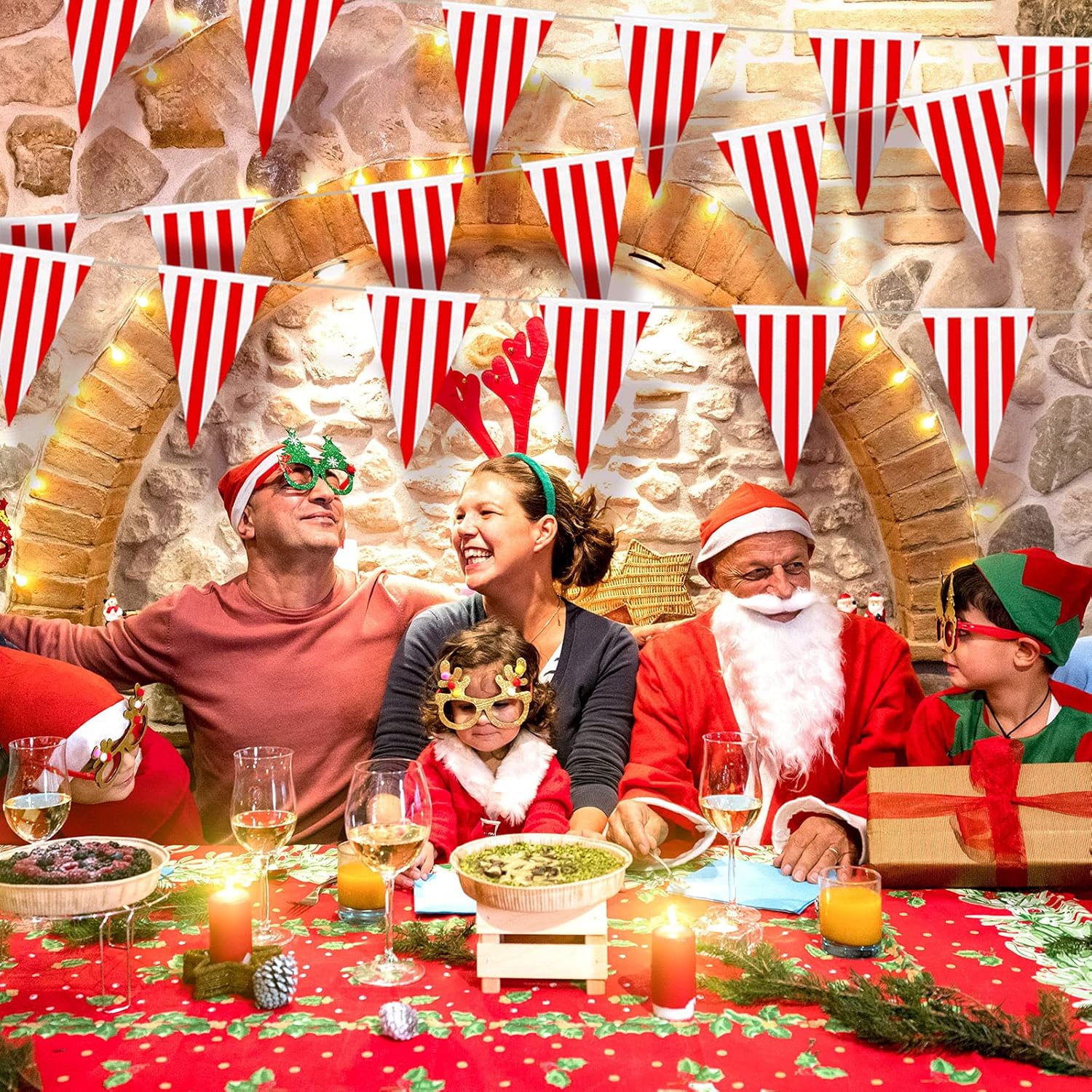 ديكور خيمة كرنفال أحمر/أبيض بط - مراجعة Party Games Indoor وسعره