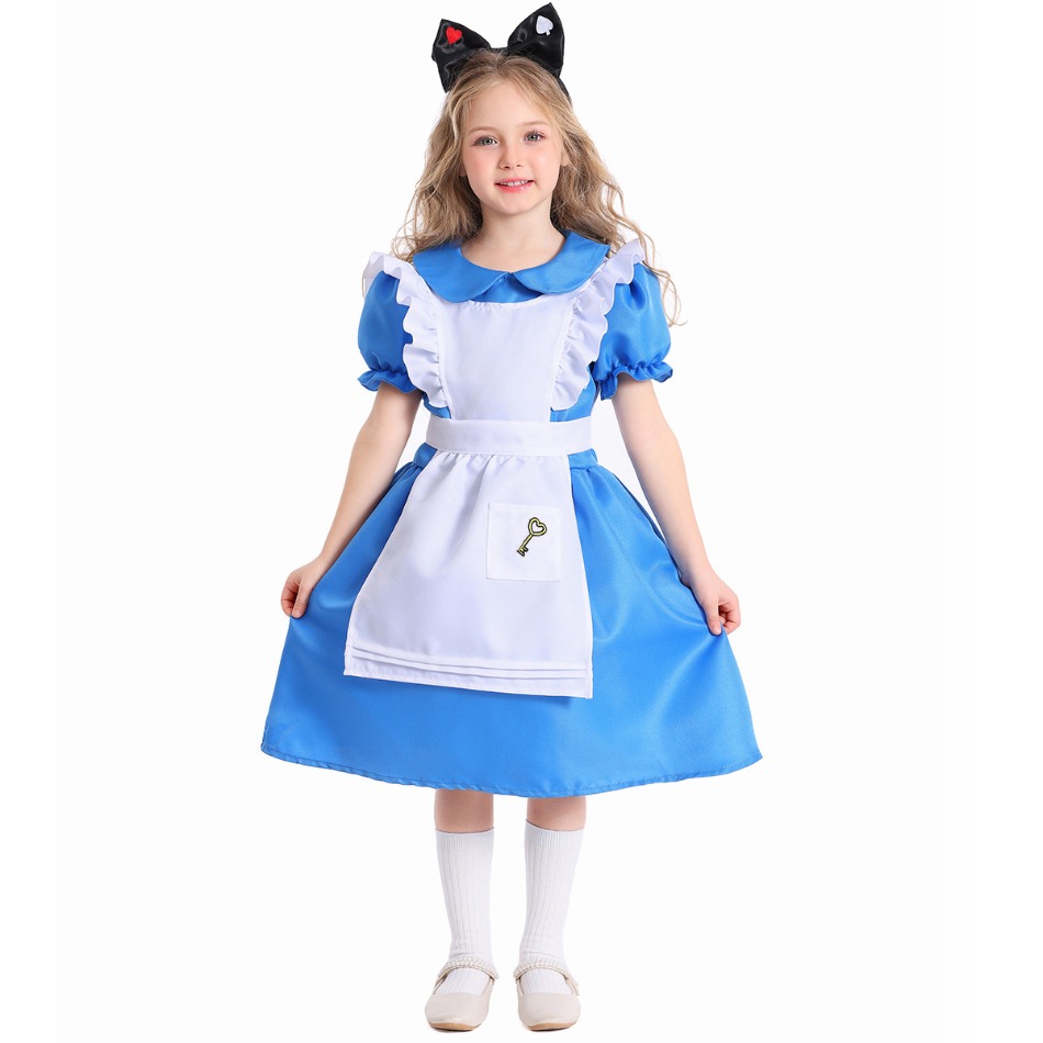 فستان أليس ووندرلاند الأزرق لل - مراجعة Party Games Alice In Wonderland وسعره